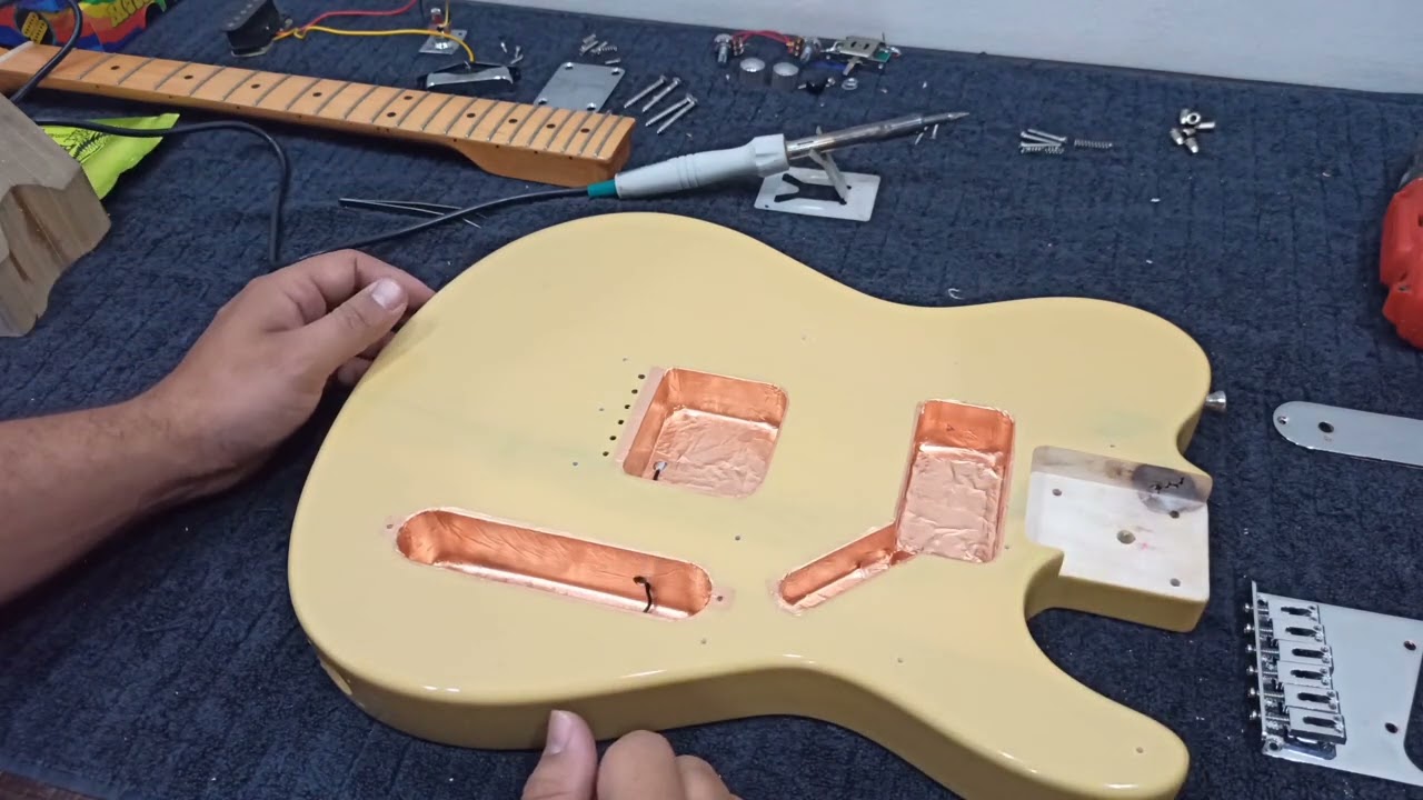 Blindagem na telecaster