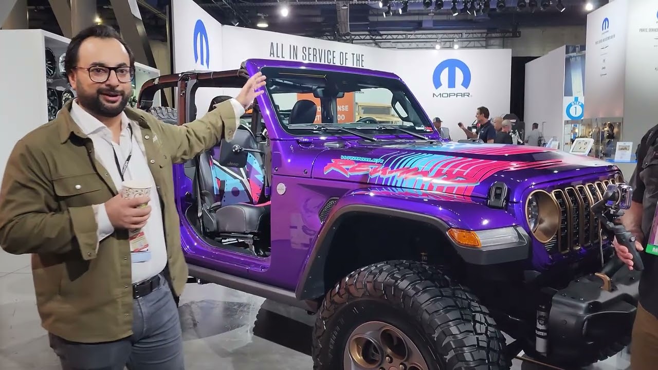 Обновление новой продукции от Jeep и Mopar на выставке SEMA 2025