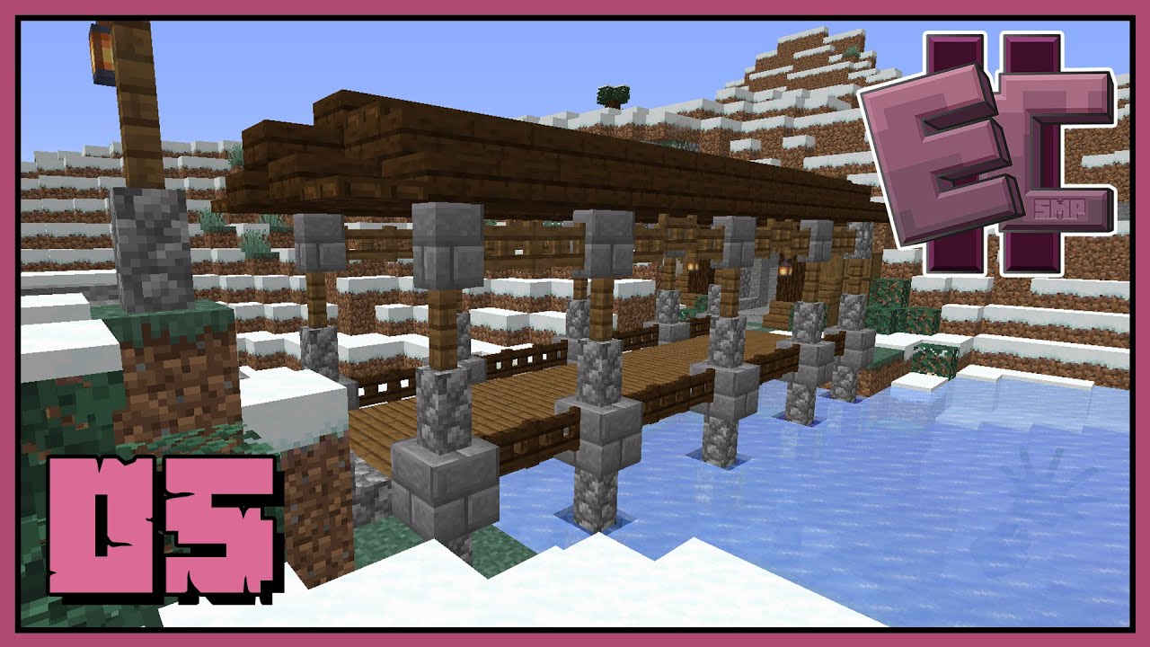 Eremcraft #005 - budowanie mostu i zagrody dla zwierząt | Minecraft Serwer Multiplayer