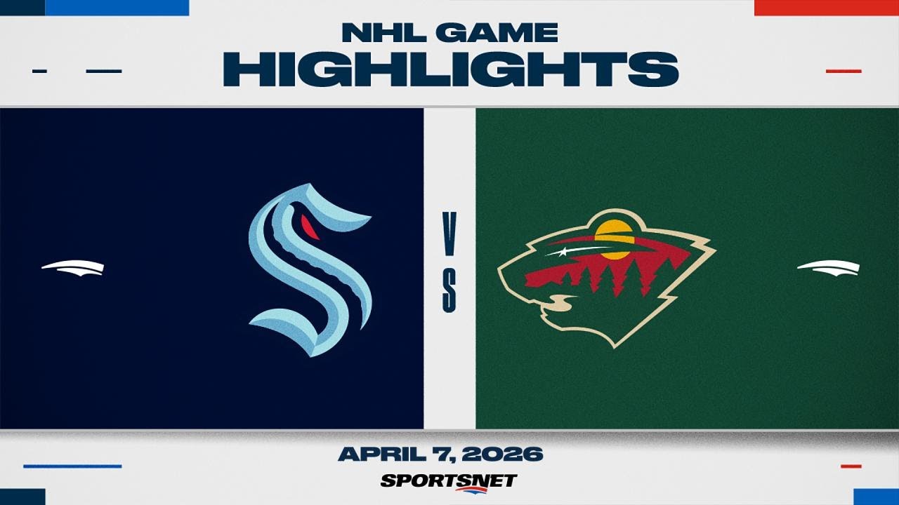 NHL Highlights | Kraken vs. Wild - April 7, 2026