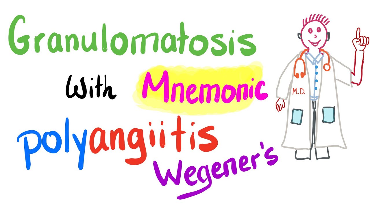 Granulomatosis With Polyangiitis (GWP) - Wegener's - Mnemonic and Cases