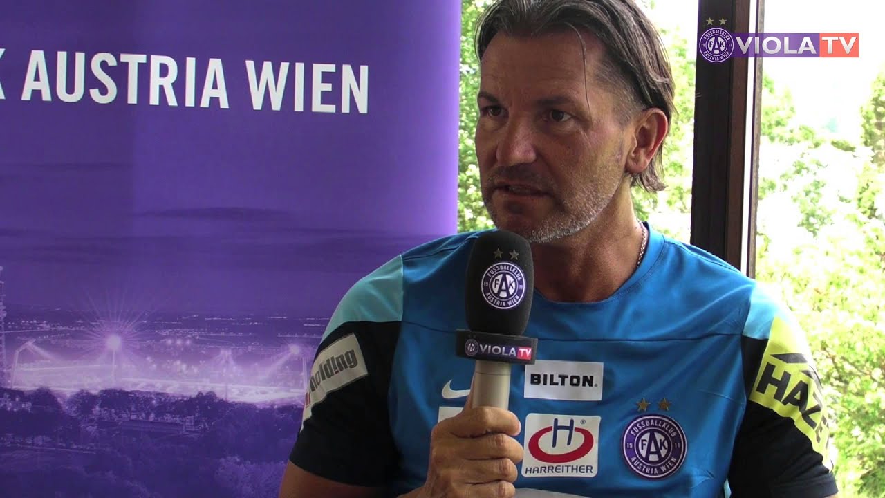 Gerald Baumgartner und seine Pl&auml;ne mit dem FK Austria Wien
