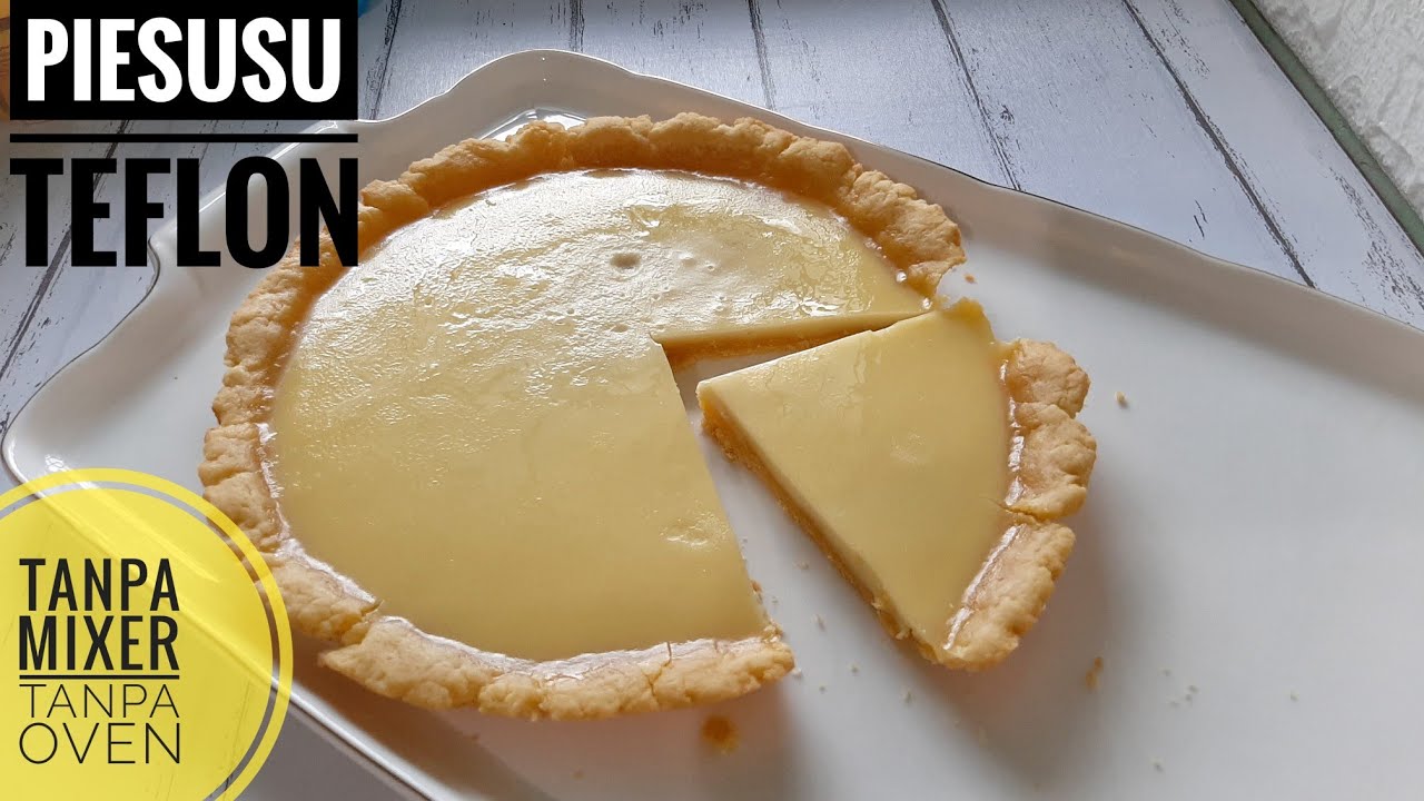 HANYA DI ADUK PIE SUSU MODAL IRIT TANPA OVEN TANPA MIXER | Takaran sendok