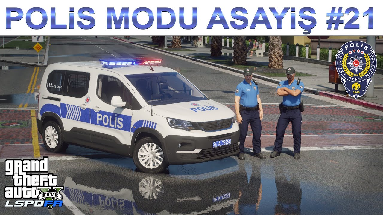 GTA 5 POLİS MODU ASAYİŞ #21 | PEUGEOT RİFTER | LSPDFR