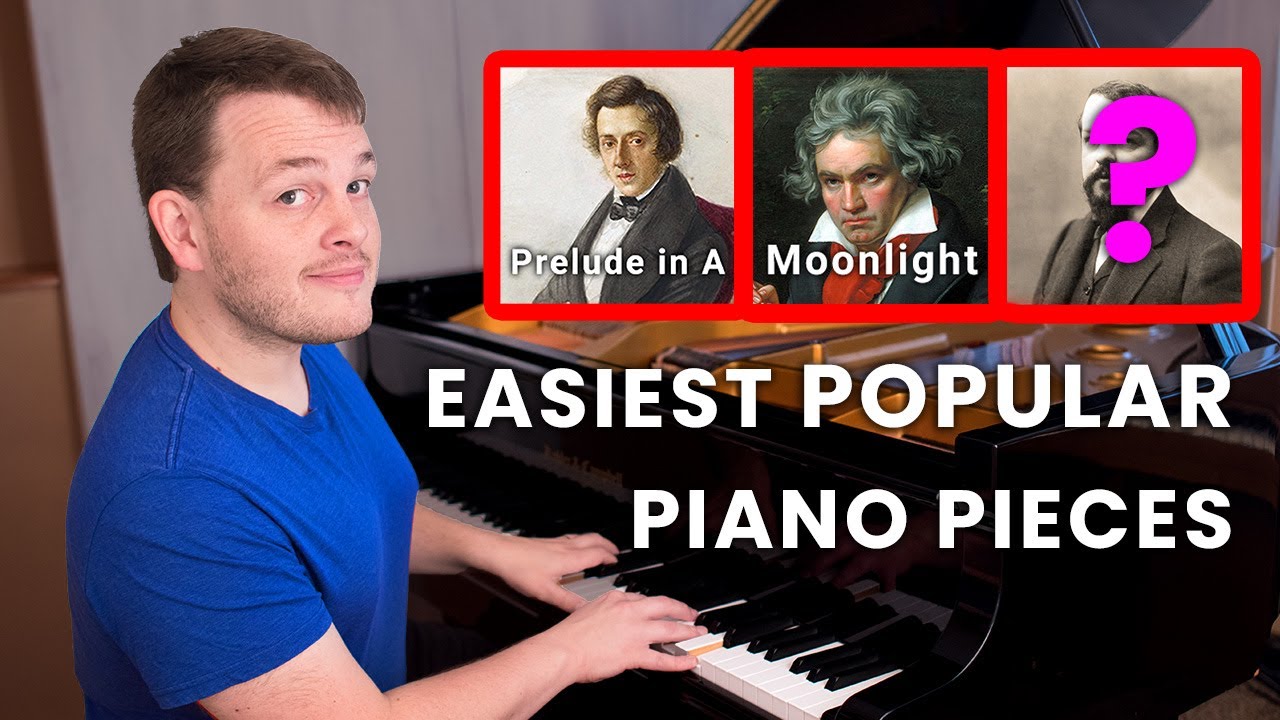 These are the EASIEST famous piano pieces!