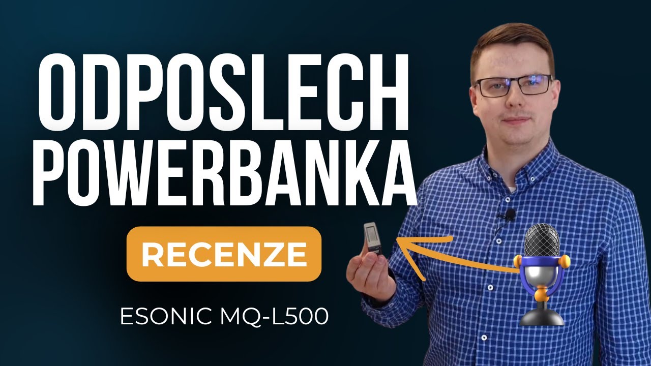 Odposlech, který vydrží měsíce bez nabíjení? Recenze powerbanky Esonic MQ-L500