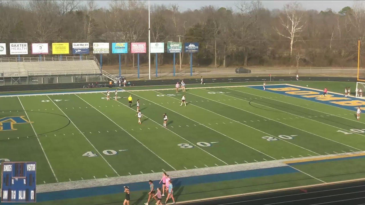 Mountain Home Lady Bombers vs Batesville Pioneers (Soccer)