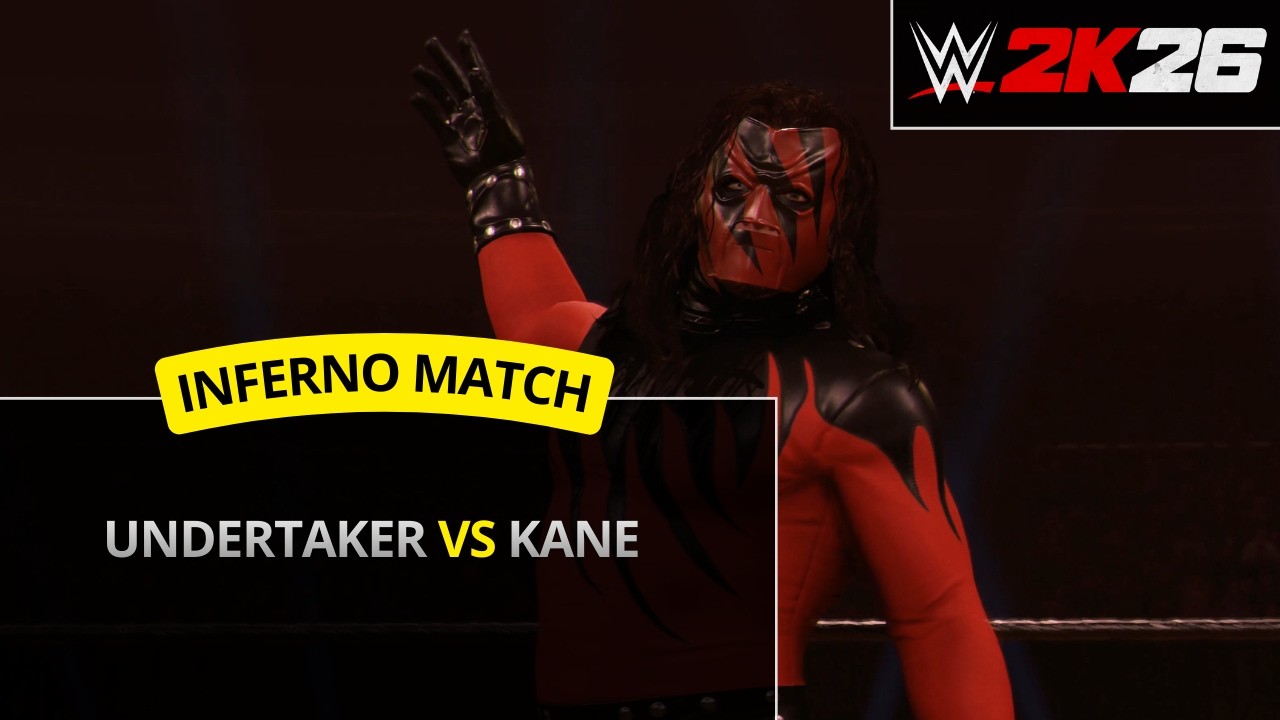 WWE 2K26 – Undertaker vs Kane (Inferno Match)