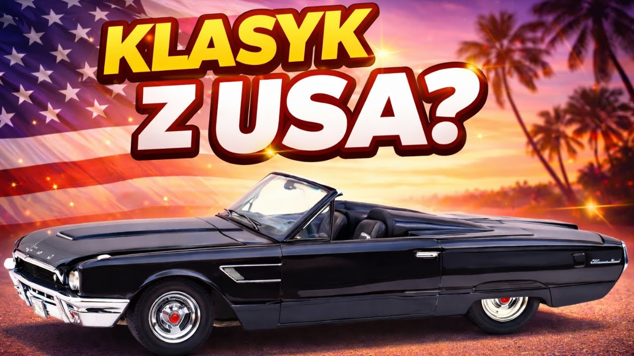 Ford Thunderbird 1965 Black Bandit | GreenLight 1:64 - klasyk w czerni