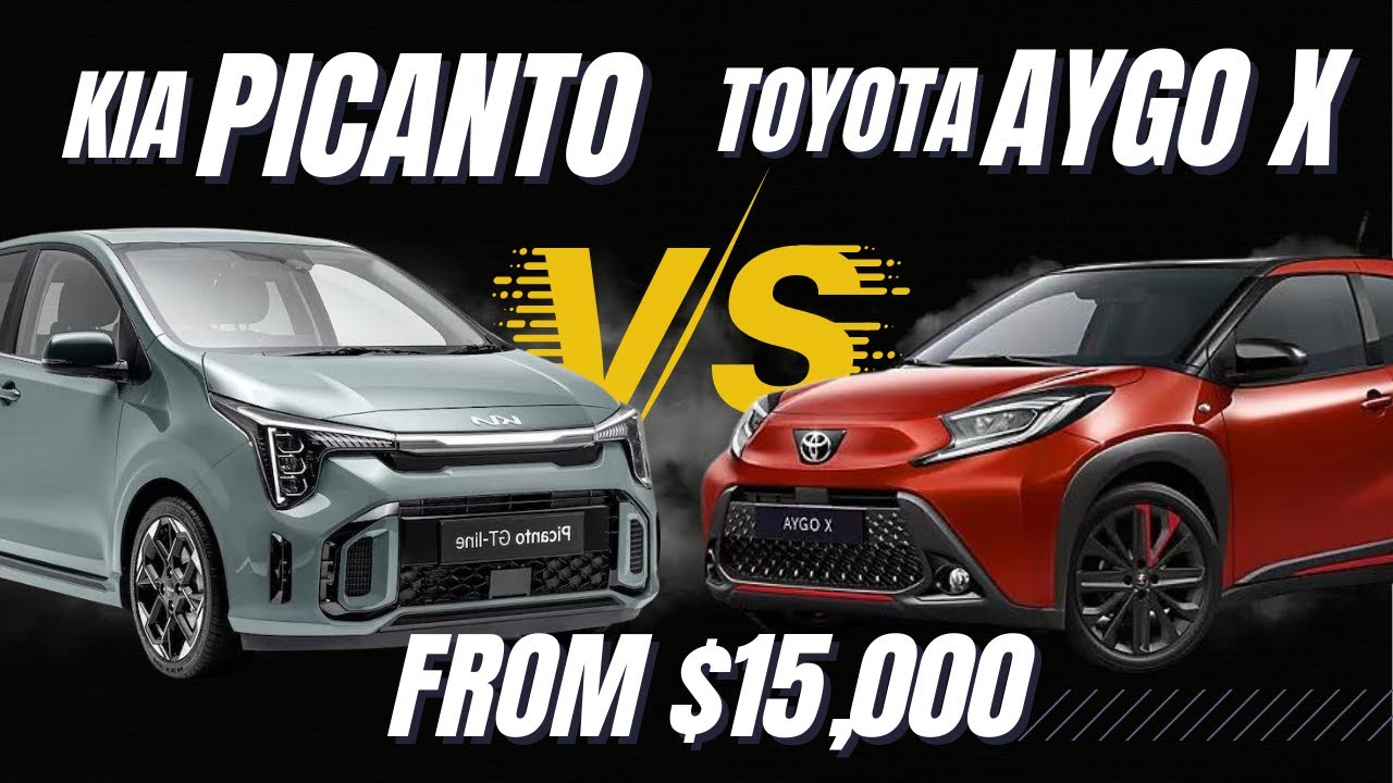 Kia Picanto 2024 vs Toyota Aygo X 2023-These Cars arethe Most Viewed Cars on YouTube😍#toyota vs #kia