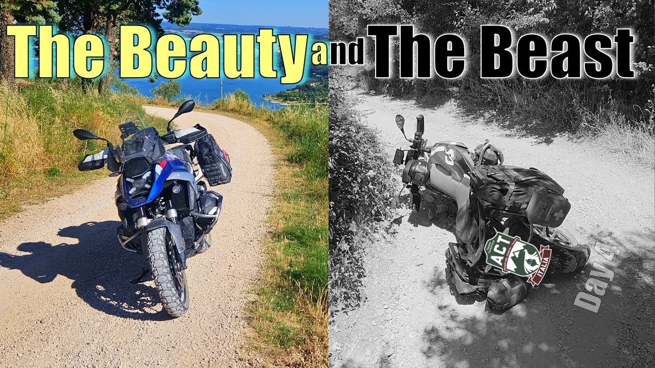 Of The ACT Italy Day 4 | Finding my off-road limits on the BMW R1300GS