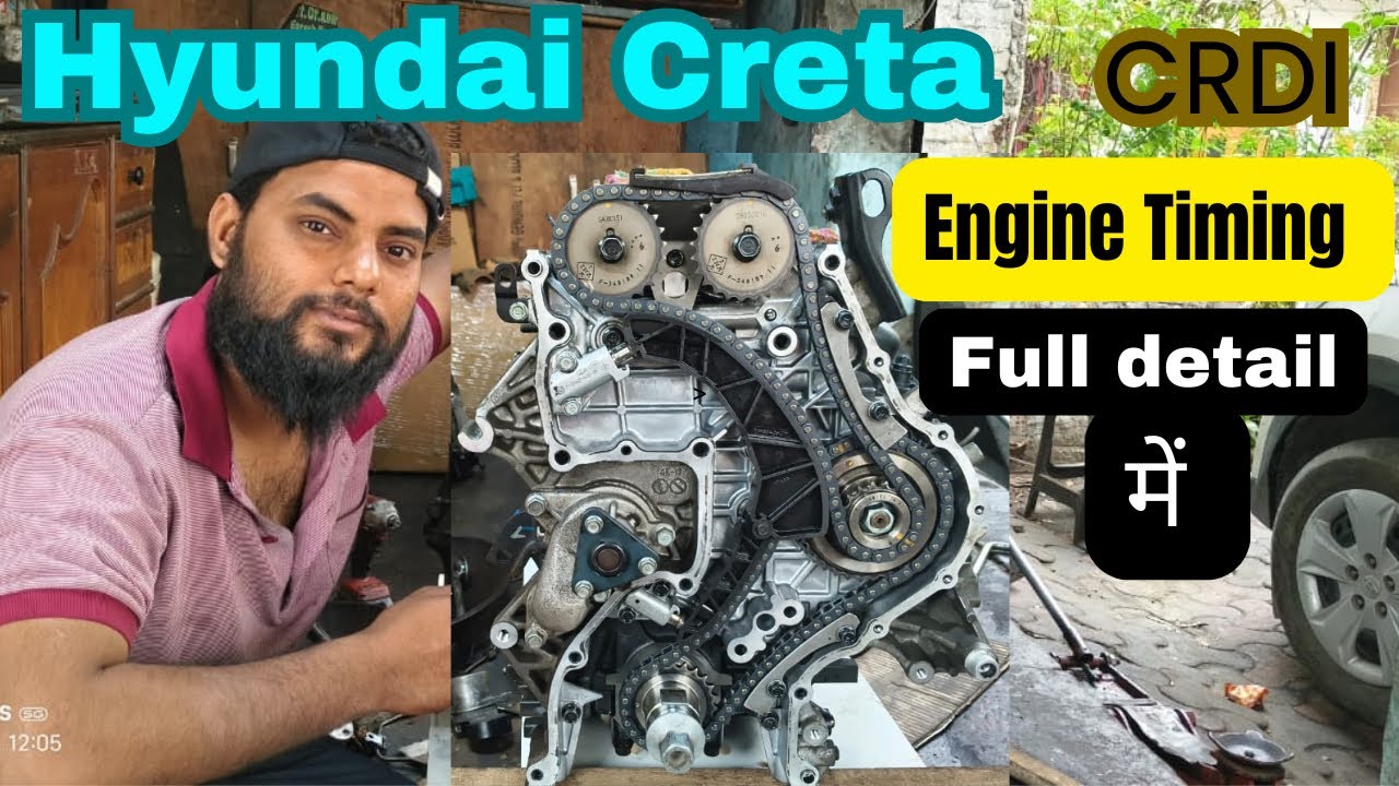 Hyundai creta CRDI engine timing full detail Me