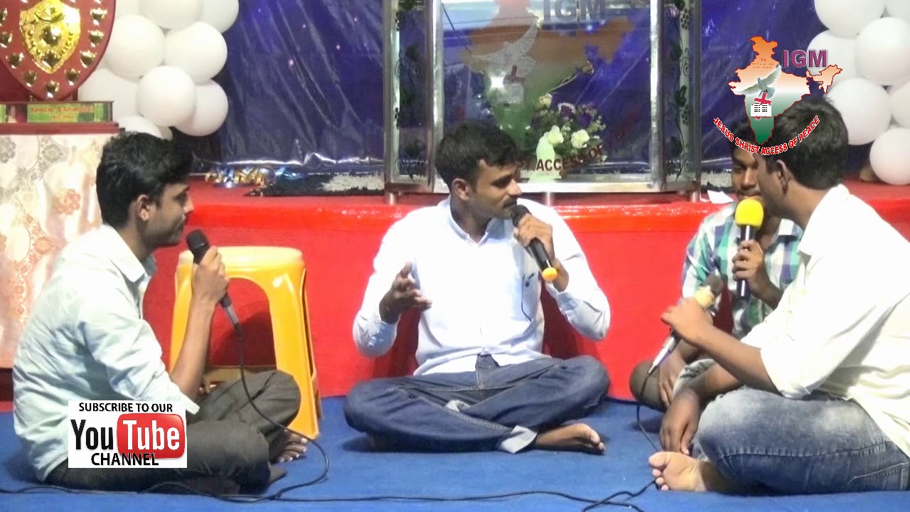 IGM । Kannada christian skit। ಮನಶಾಂತಿ ಯಾರು ಕೂಡುವನು?