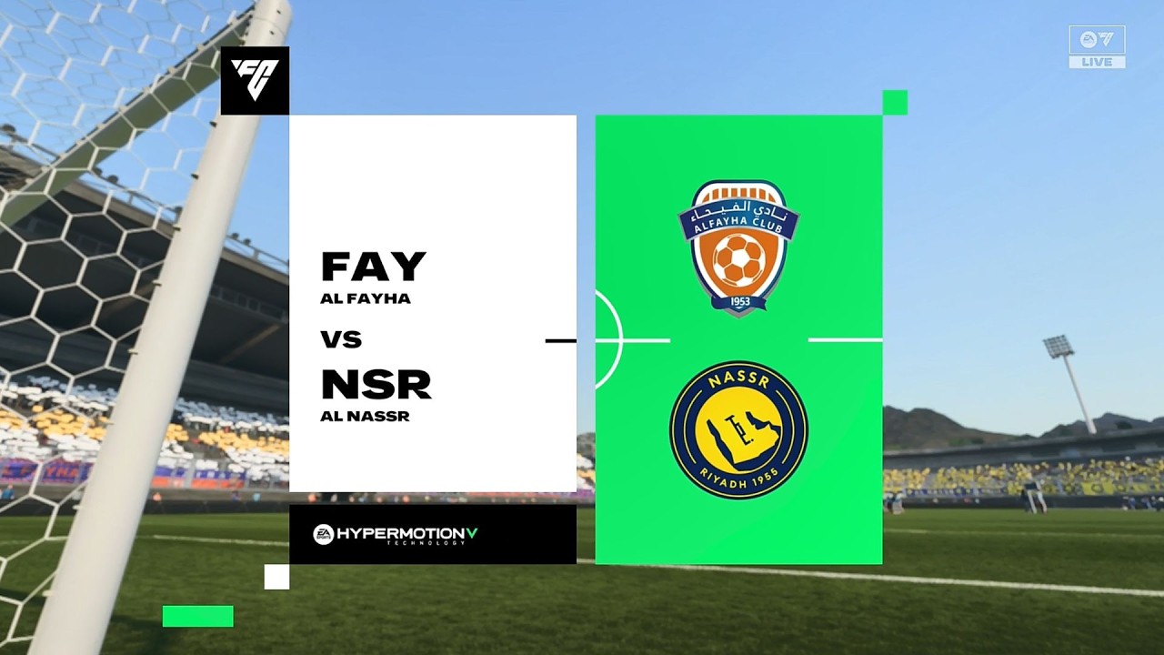 EA Sports FC 26 | Al Fayha vs Al Nassr - Saudi Professional League | Gameplay PS5