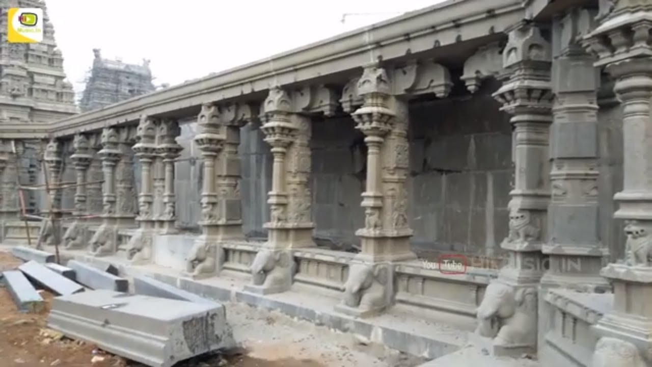 Yadadri Temple 90% Works Completed Tamil Nadu Architecture HiMusic
