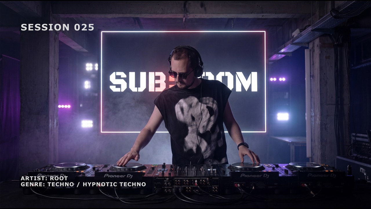 SUB:ROOM | Session 025 | ROOT | Techno / Hypnotic techno | DJ Set