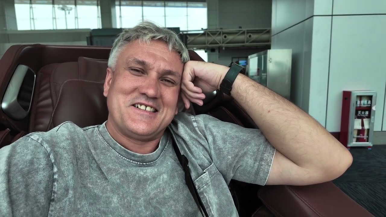 В аэропорту Гуанчжоу. Новости DenvasTV