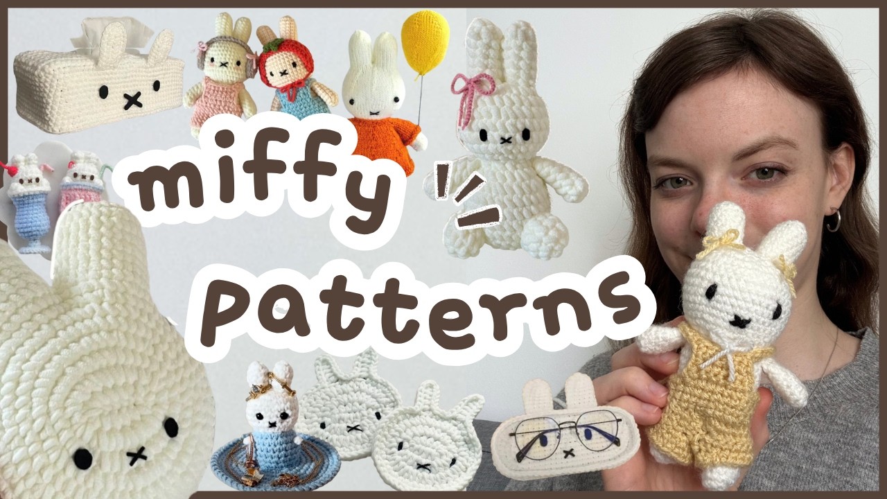 80+ FREE MIFFY Crochet Patterns 🐰