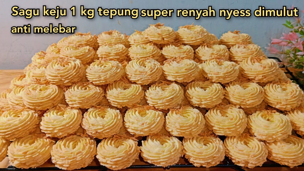 Sagu keju 1 kg tepung super renyah nyess dimulut anti melebar