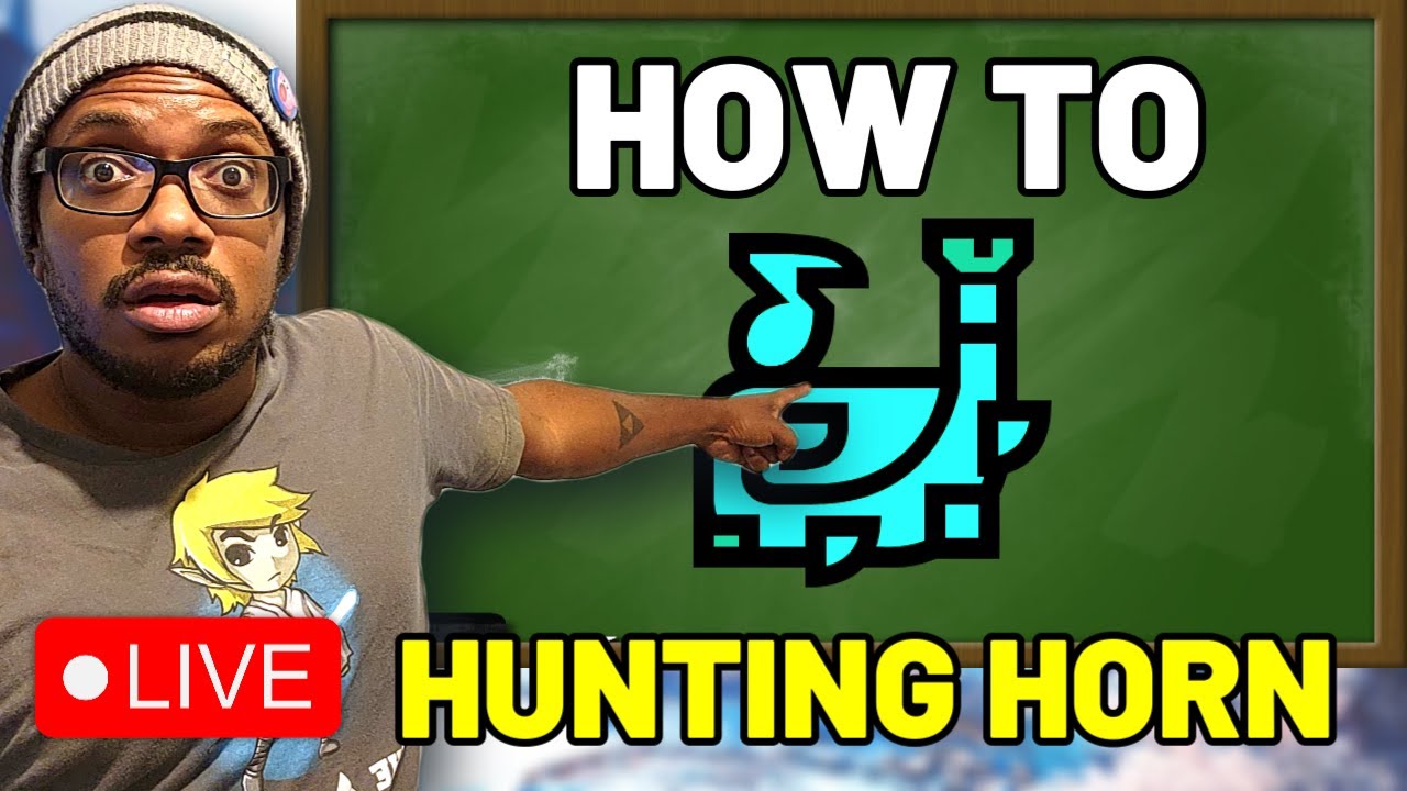 Teaching You How To HUNTING HORN In MHW Iceborne LIVE | Answering All Questions