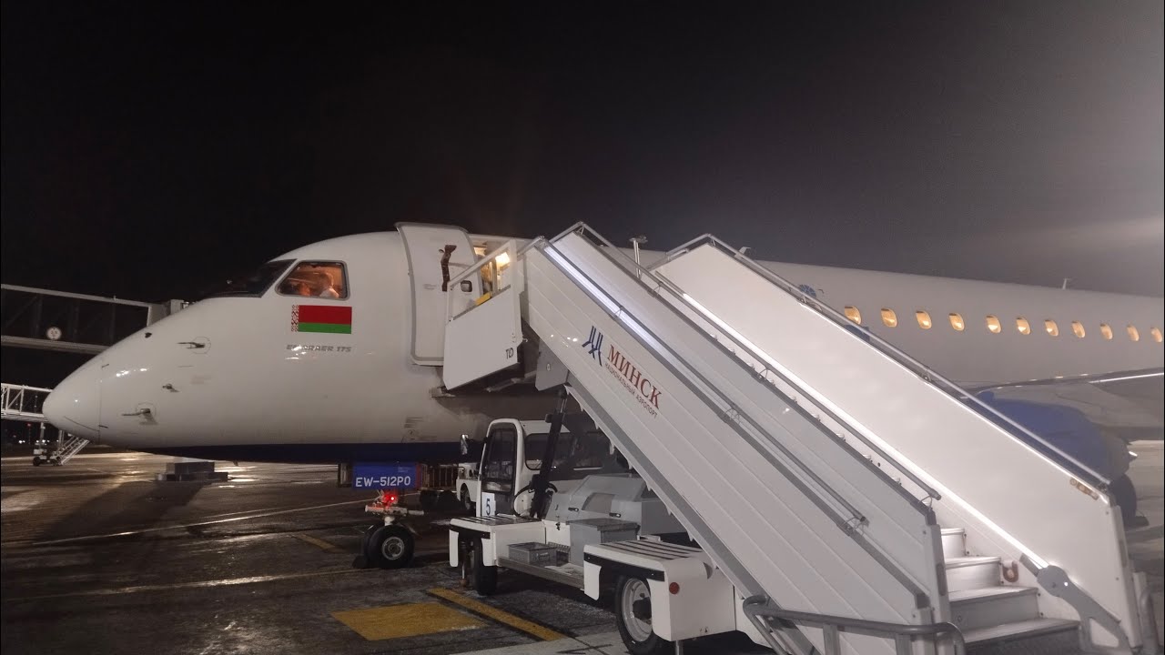 Embraer E175 а/к Белавиа | Рейс Москва (SVO) - Минск