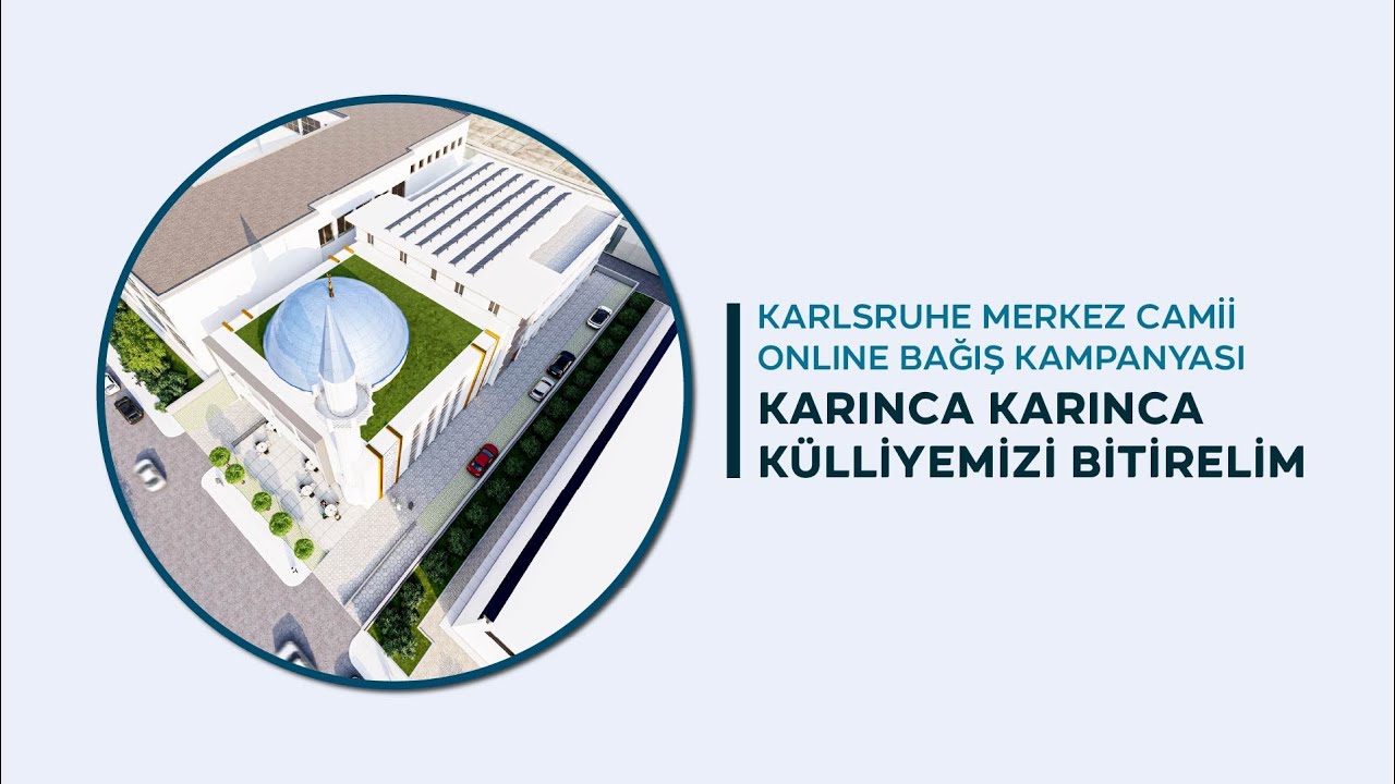 DİTİB KARLSRUHE MERKEZ CAMİİ ONLİNE BAĞIŞ PROGRAMI