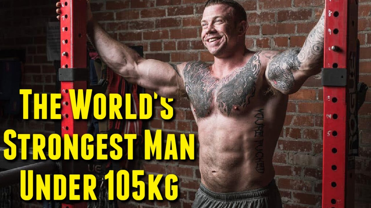 Poznajcie najsilniejszego mężczyznę na świecie ważącego poniżej 105 kg, Anthony'ego Fuhrmana.