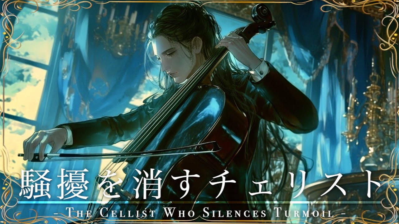 【中世ダークゴシックBGM】 騒擾を消すチェリスト - The Cellist Who Silences Turmoil - ｜作業用・勉強用・睡眠用