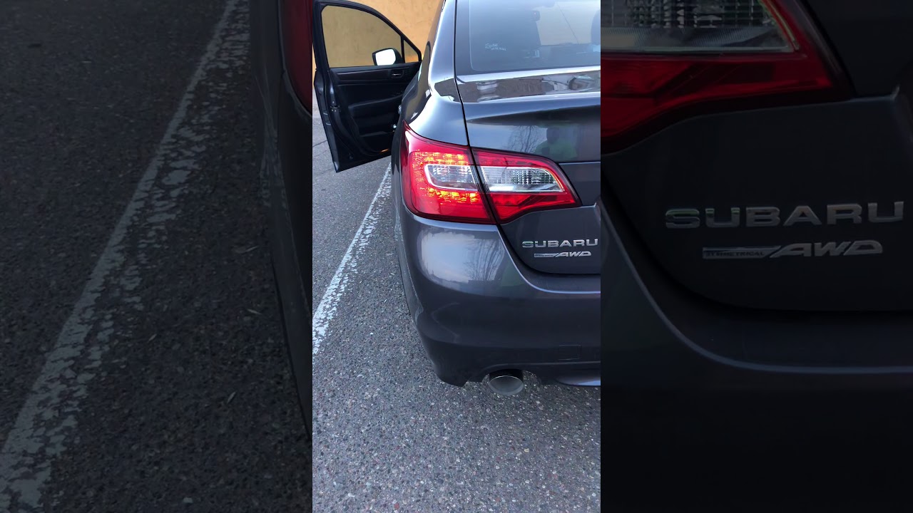 Subaru Legacy 2.5 with Nameless Exhaust