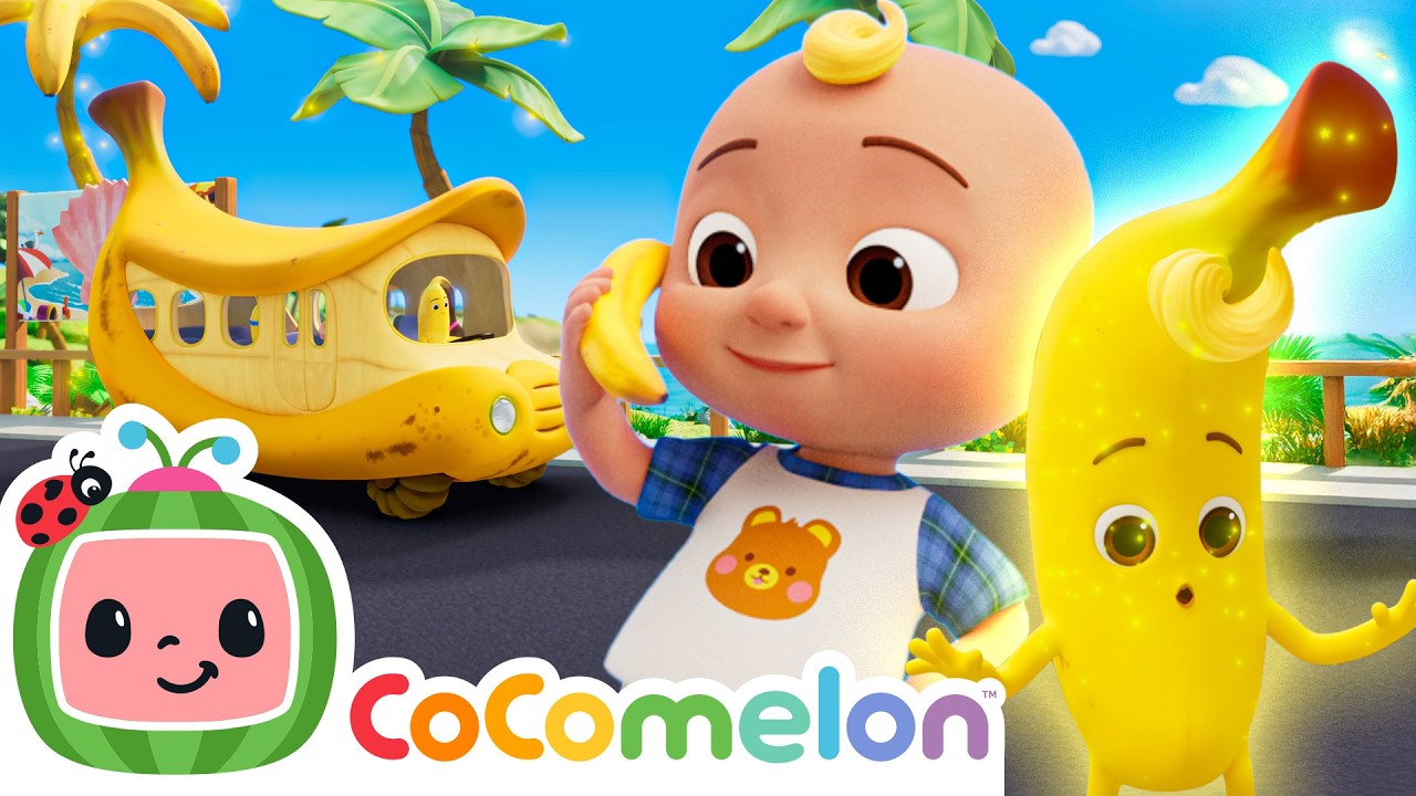 Bananaphone 🍌 MAGIC | Cocomelon and Little Angel Nursery Rhymes