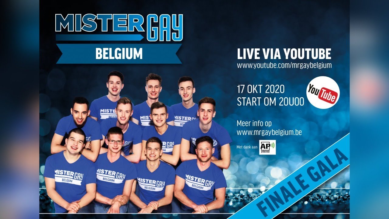 Live Mister Gay Belgium 2020 - Finale Gala