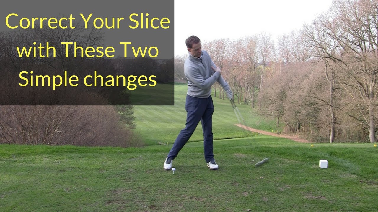 HOW TO CORRECT A SLICE IN GOLF