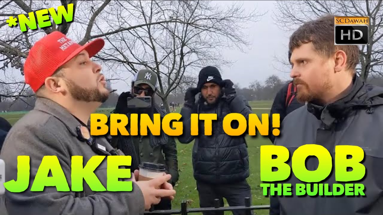 P1 - Bring it on! Jake Vs Bob the Builder! Speakers corner | Hyde Park