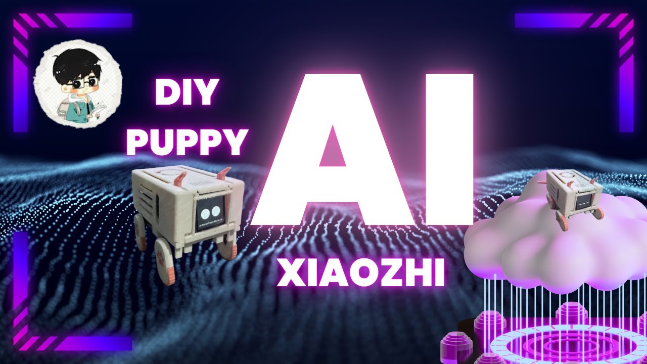 Tự L&agrave;m PUPYY ROBOT trợ l&yacute; ảo AI Xiaozhi .DIY Robot Xiaozhi.(Phần 3) #Xiaozhi #OttoRobot #github