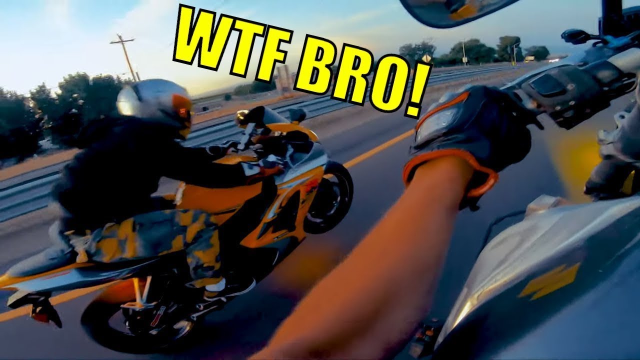 $650 GSXR 1000 DESTROYS GROUP RIDE!