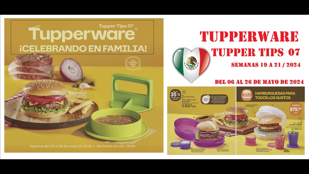 Cat&aacute;logo Tupperware TUPPER TIPS 07 - 2024 M&eacute;xico