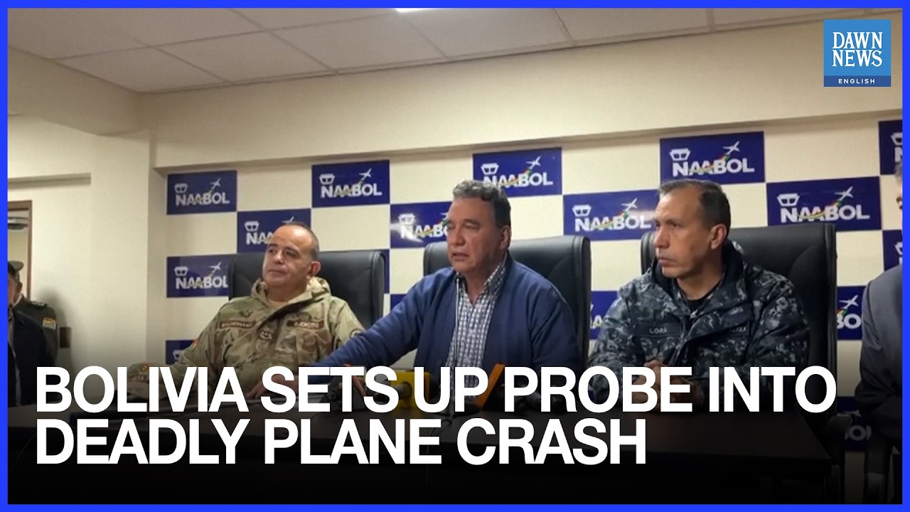 Bolivia Sets Up Probe Into Deadly Plane Crash | Dawn News English