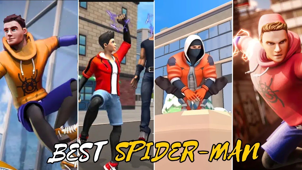 Play Store ke all spider-man mein versis || who is the best ||