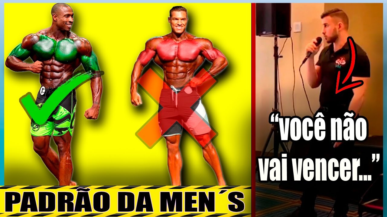 CRIT&Eacute;RIOS DA CATEGORIA MEN&acute;S PHYSIQUE / PADR&Atilde;O DA CATEGORIA