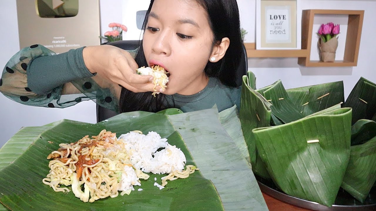 MUKBANG 10 BUNGKUS NASI JINGGO/JENGGO | HABIS GAK YA??