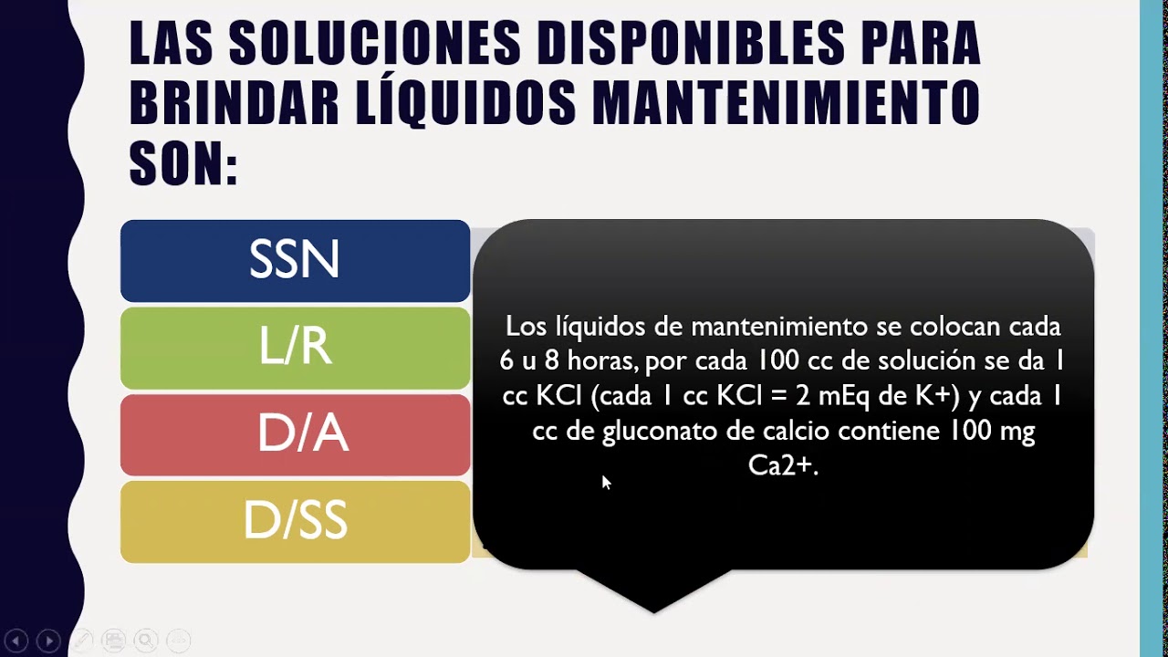Módulo 5 Clase #2 Líquidos y electrolitos Requerimientos
