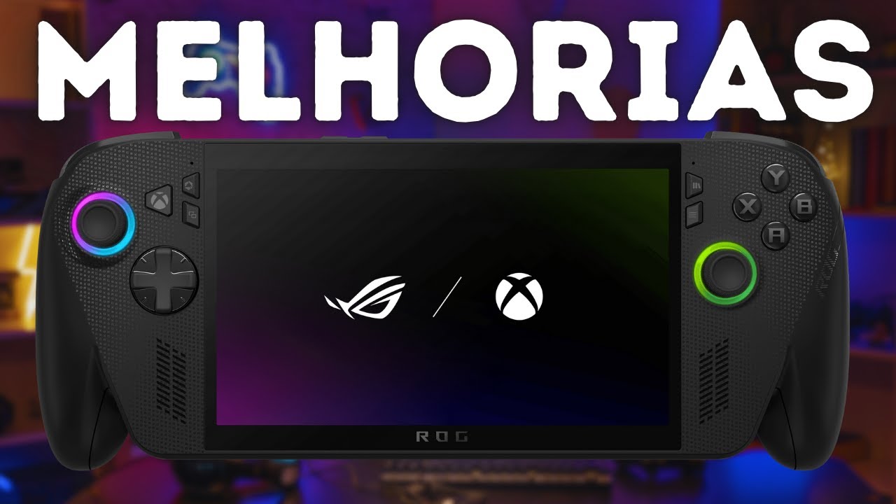 ROG XBOX ALLY X E FAMILIA RECEBEM MELHORIAS EM ATUALIZA&Ccedil;AO
