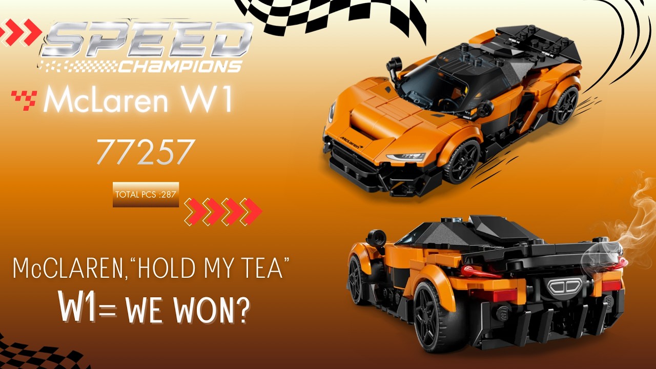 LEGO McLaren W1 (77257) Review Flex on that Wing (EPISODE 27)