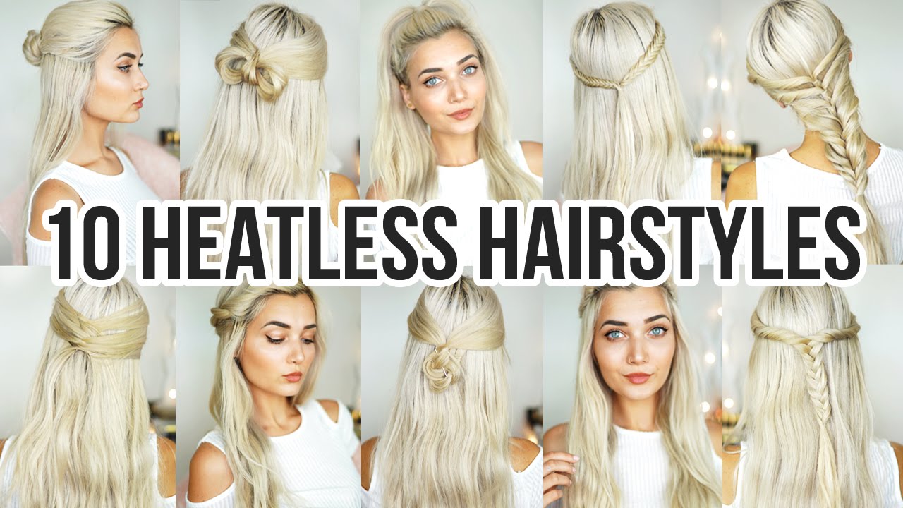 10 Heatless Back To School Hairstyles