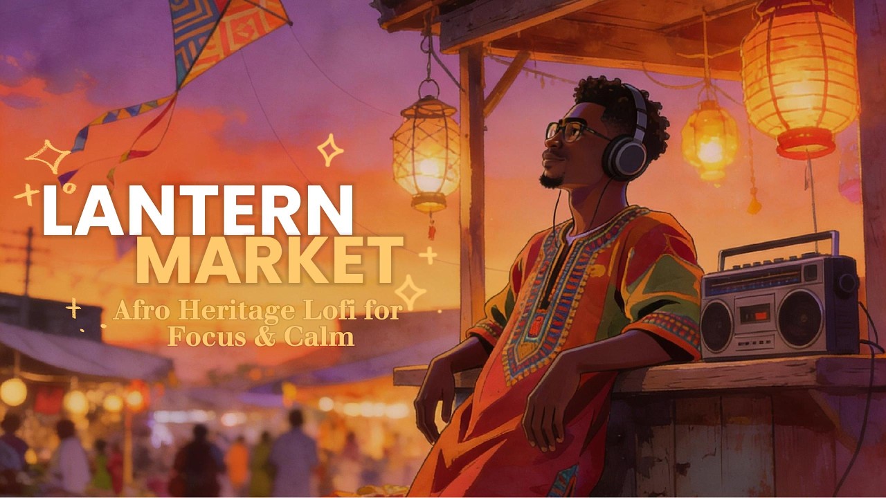 Afro Heritage Lofi: Market Lantern Groove (Sunset Chill Mix)