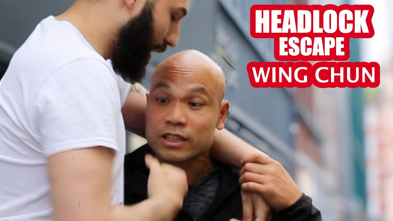 Wing Chun defend a form headlock | Self-defence