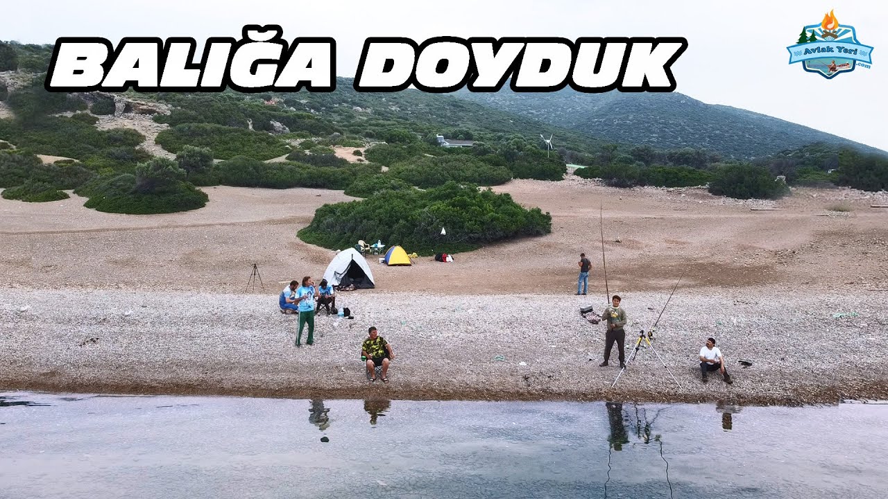 EŞSİZ KOYDA BALIĞA DOYDUK!! KAMP ve İNANILMAZ BALIK AVLARI!!