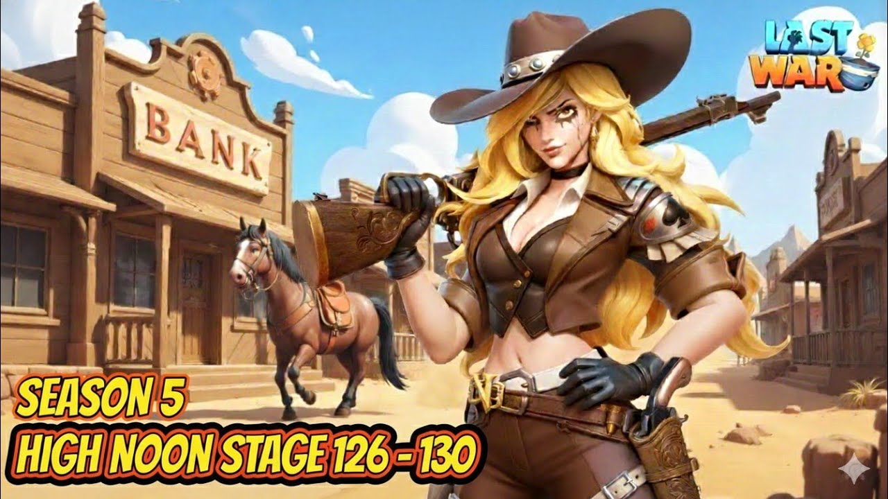 Last War Season 5 : High Noon Stage 126 - 130 ! 