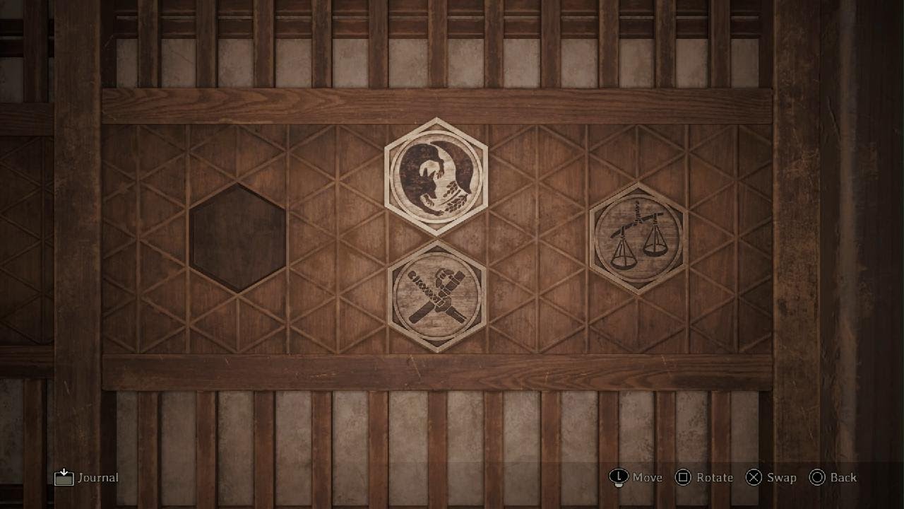 SILENT HILL f fox and sword puzzle
