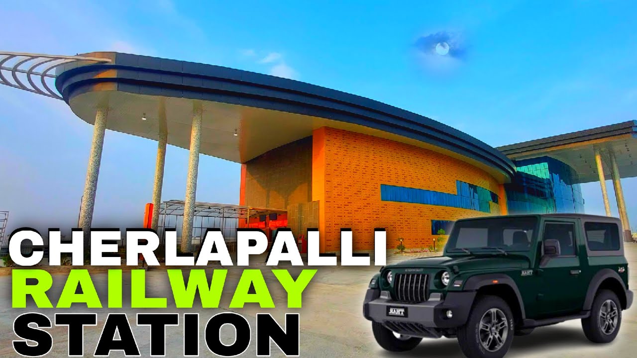 What's Inside World class Cherlapalli Railway Station? hyderabad